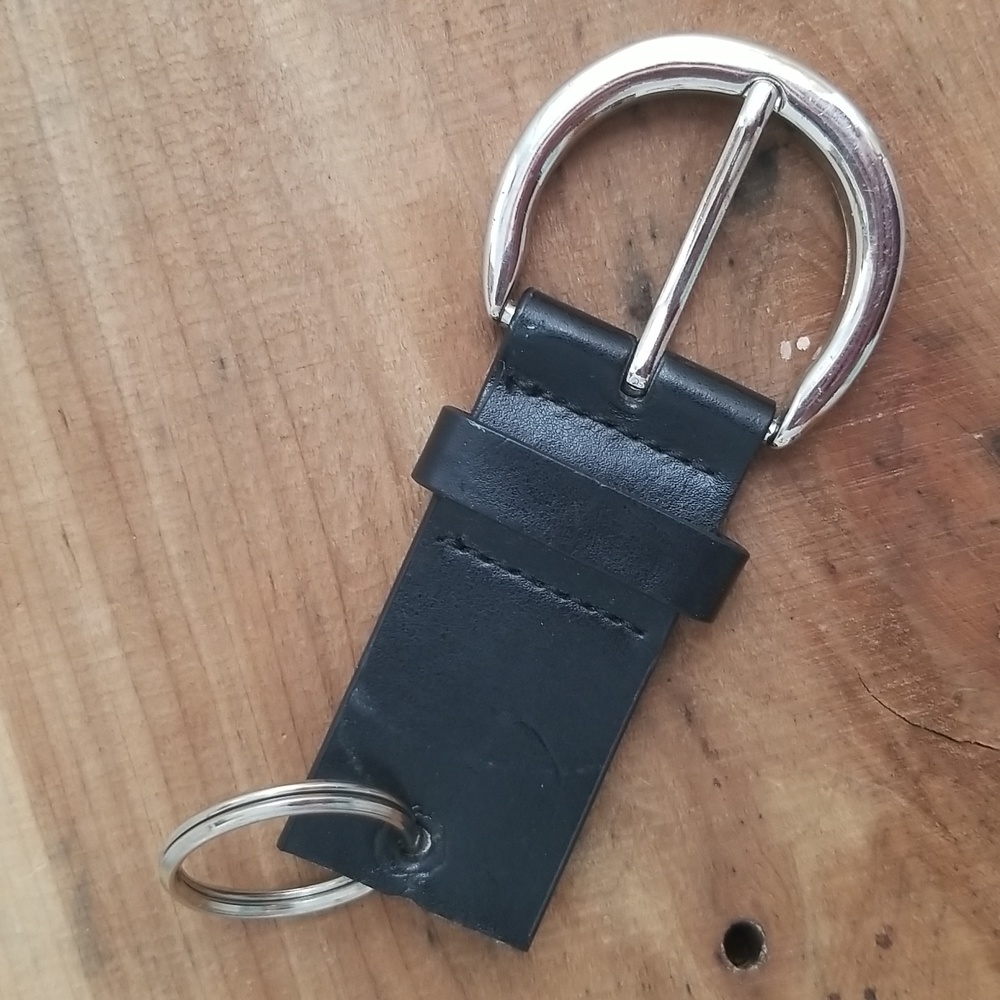 Black Belt Keyring